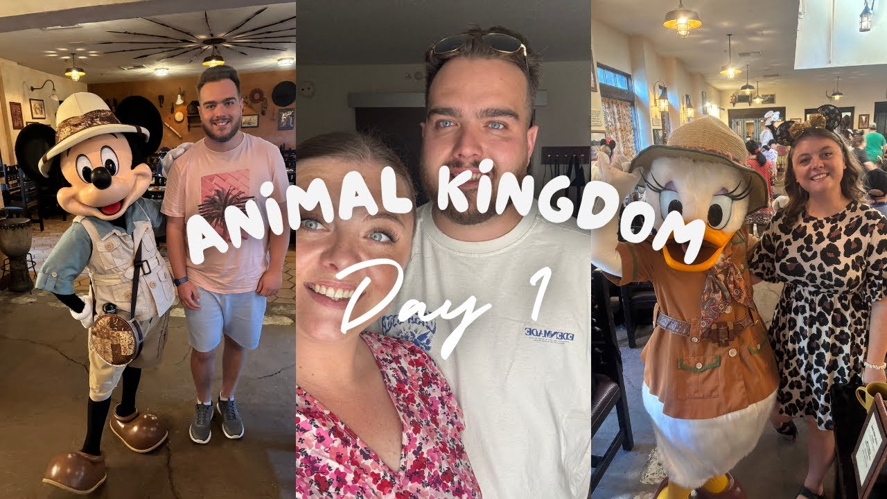 WALT DISNEY WORLD DAY 1, ANIMAL KINGDOM/EPCOT