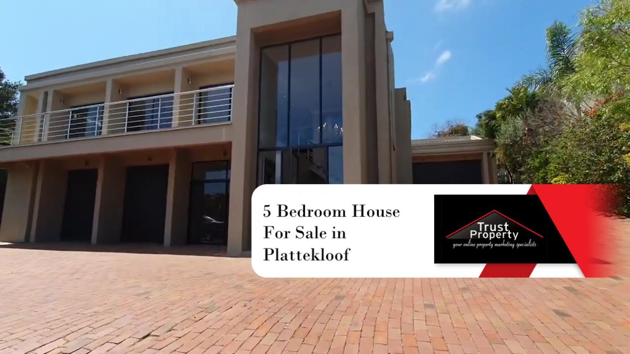R7,995,000 | 5 Bedroom House For Sale in Plattekloof