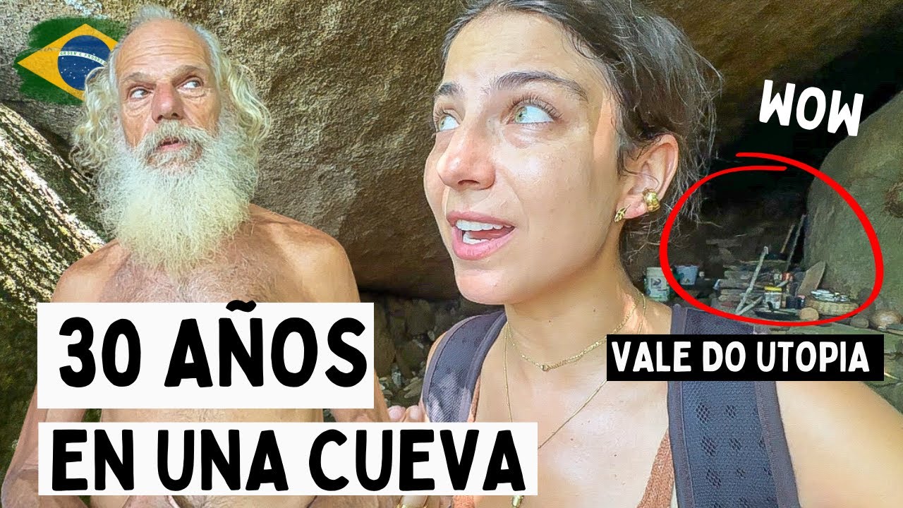 🤯 No puedo creer como vive este HOMBRE en una cueva en BRASIL.😳#GuardadoEmbaú