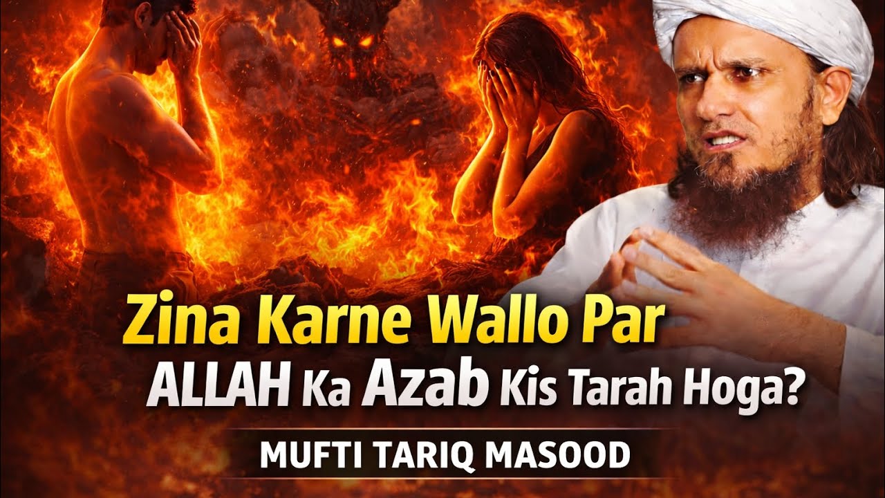 Zina Karne Wallo Par ALLAH Ka Azab Kis Tarah Hoga? Mufti Tariq Masood
