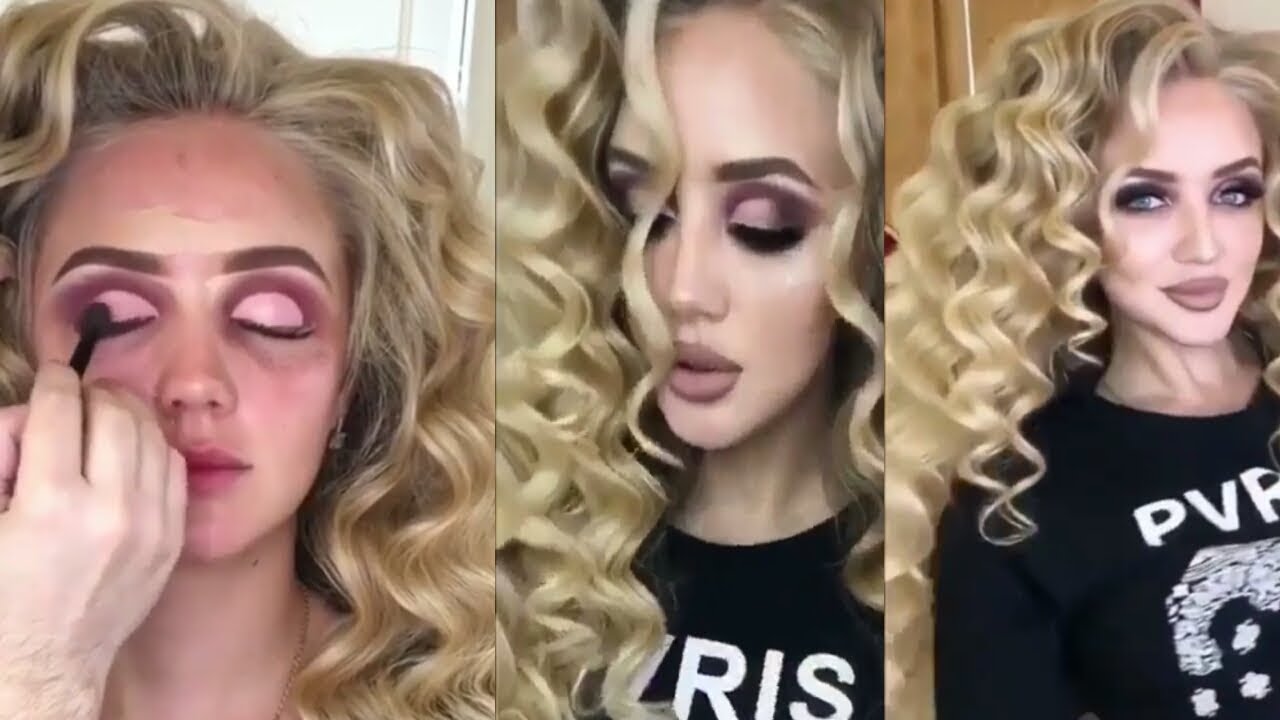 MAKEUP TRANSFORMATION BEFORE AND AFTER TUTORIAL
