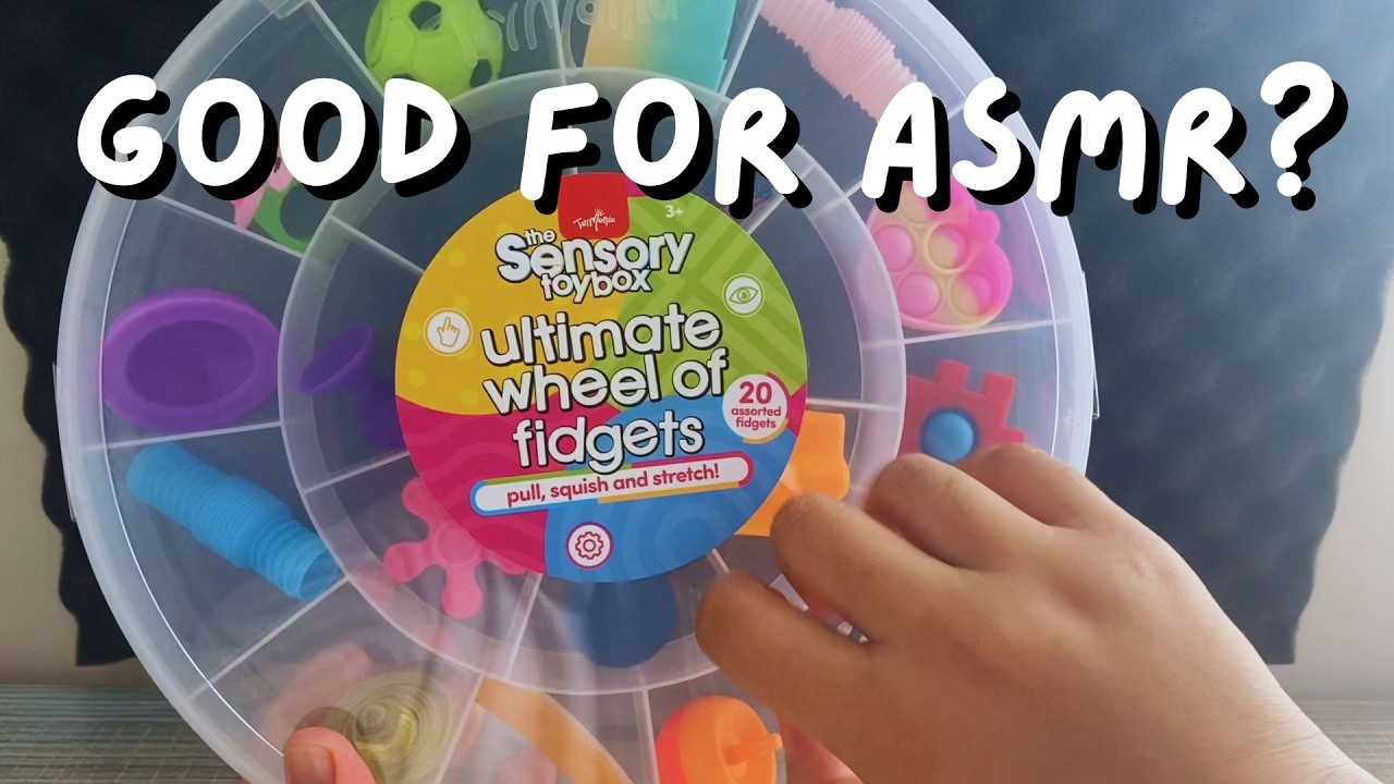 1 hour of fidget toy unboxing ASMR! compilation