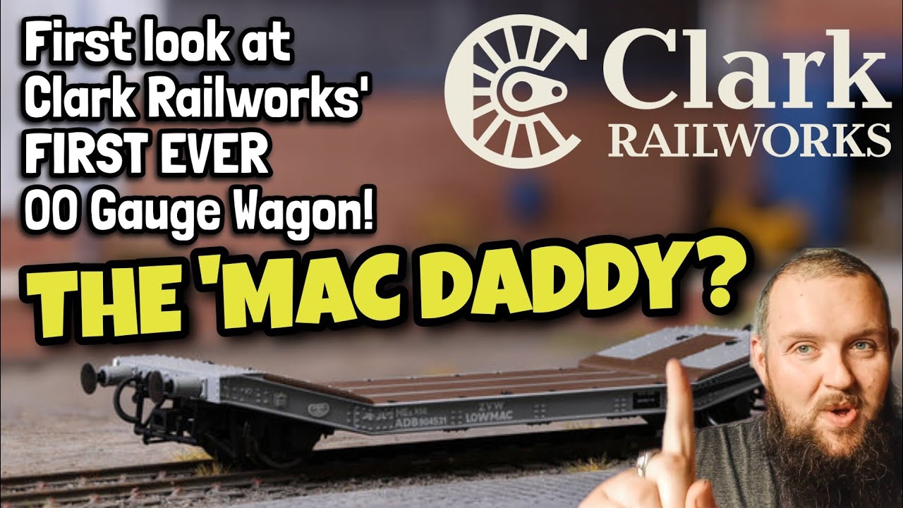 The NEW Standard In Quality! | Clark Railworks Lowmac (OO Gauge)
