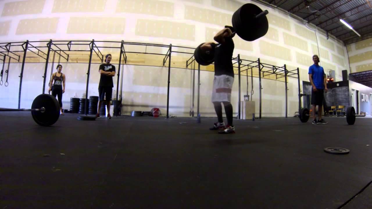 Clean and Jerk PR (195lb)