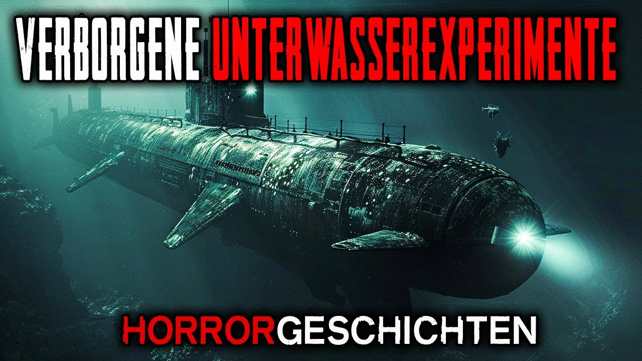 Ich wurde auf ein geheimes U-Boot geschickt – Unter Wasser sind wir nicht allein! Horrorgeschichten.