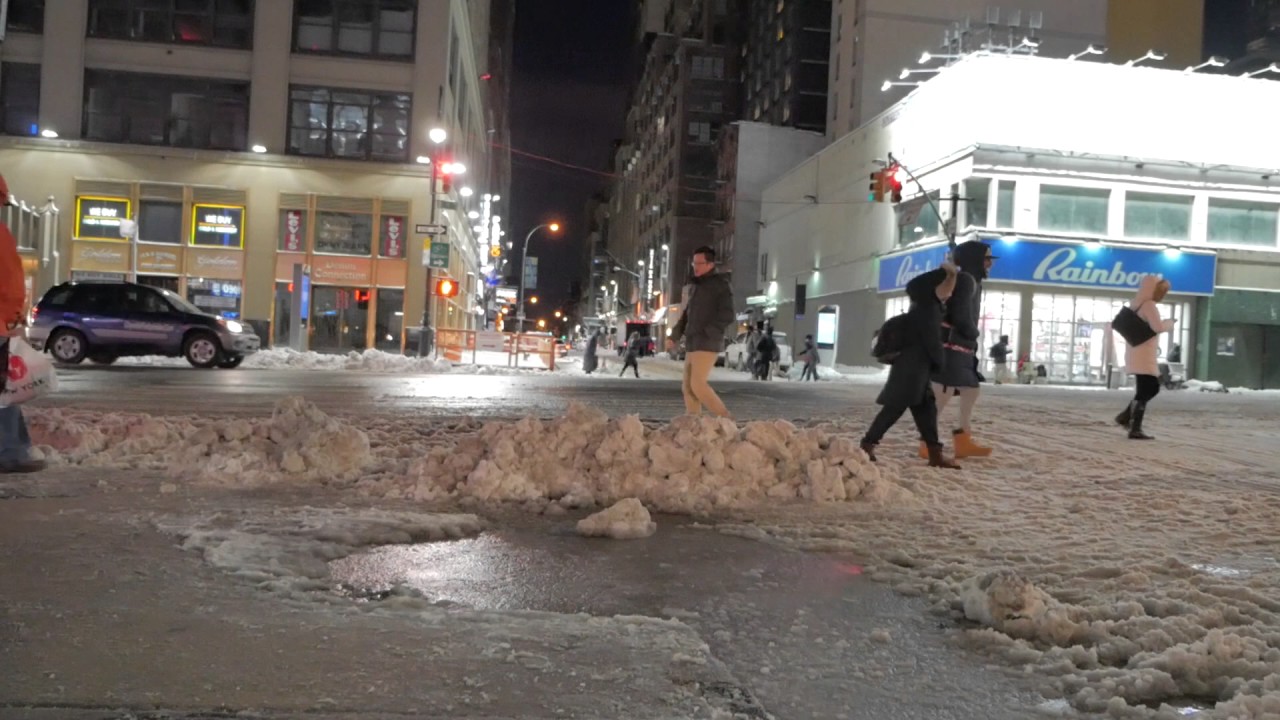 Secret ice puddle in NY