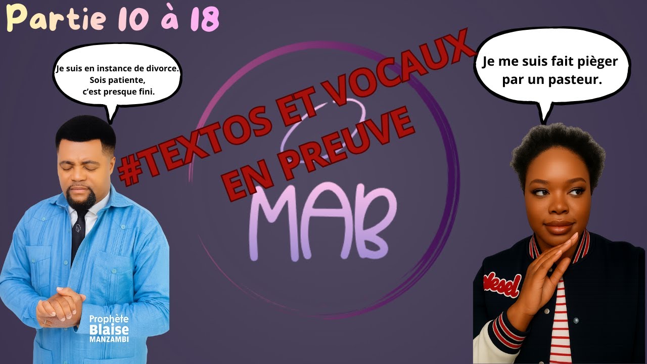 Pasteur Blaise Manzambi VS Eunice Obi : La version d'Eunice chapitre 10 à 18.
