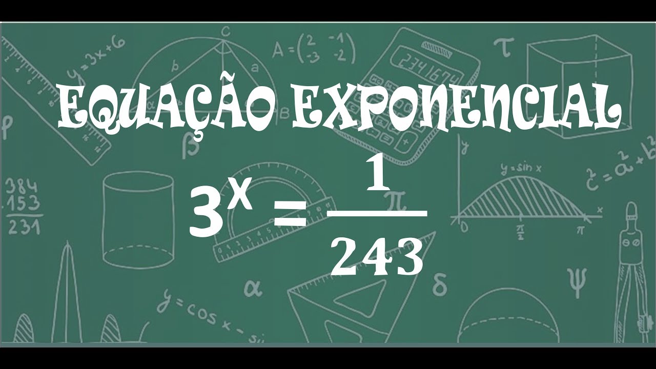 COMO CALCULAR EQUAÇÃO EXPONENCIAL #equacaoexponencial #matematica