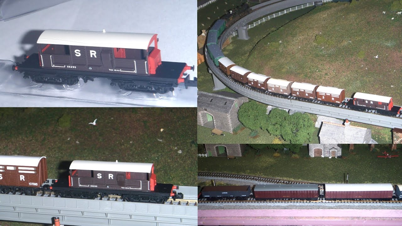 N Gauge 87, Queen Mary Brake Van, New Siphons