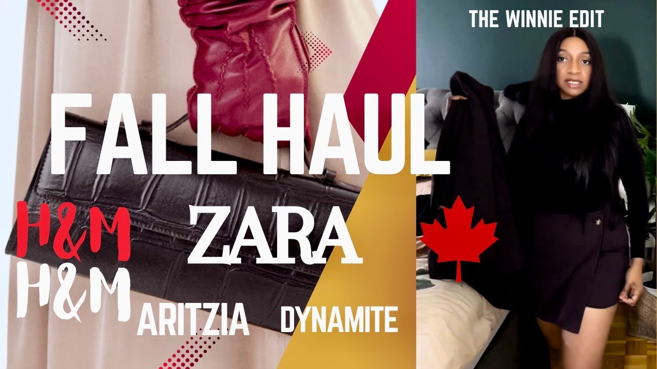 FALL COLLECTIVE HAUL 2025. ZARA, H&M, ARITZIA & DYNAMITE