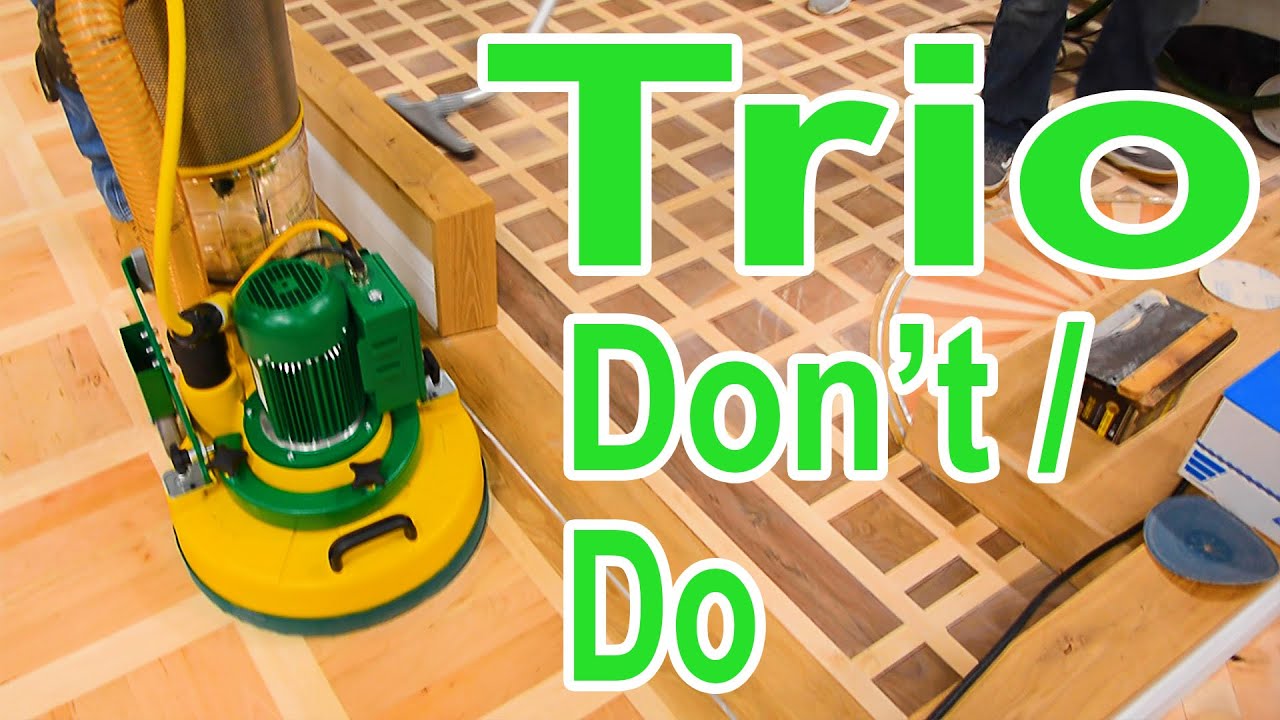 Lagler Trio Do's and Don't's | Marc Schulz Explains Wood Floor Sander Maintenance