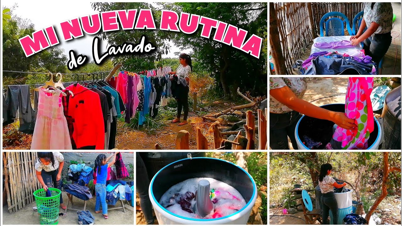 AL FIN DEJE DE LAVAR A MANO || Mi Rutina De Lavado En Mi Nueva Lavadora