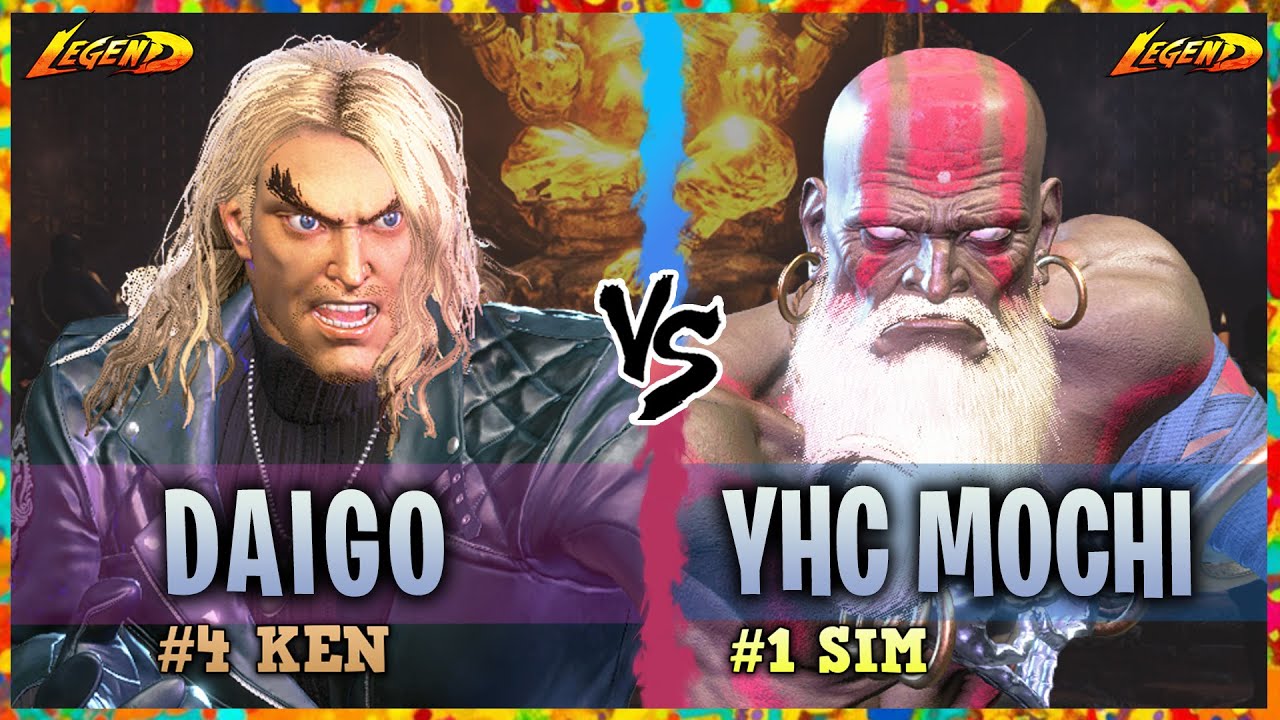SF6 ▰ Ranked #4 Ken ( Daigo ) Vs. Ranked #1 Dhalsim ( YHC Mochi ) 『 Street Fighter 6 』