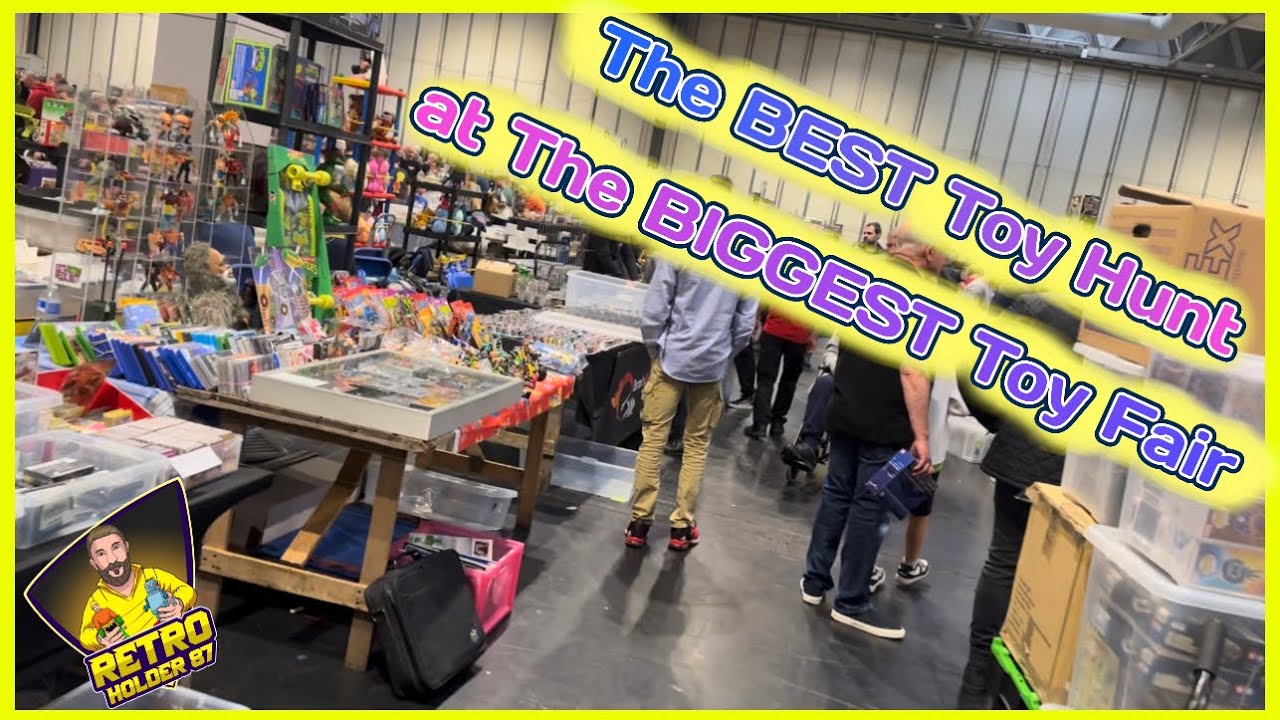 Retro Toy Hunting at The BIGGEST Toy Fair in the UK the NEC Birmingham