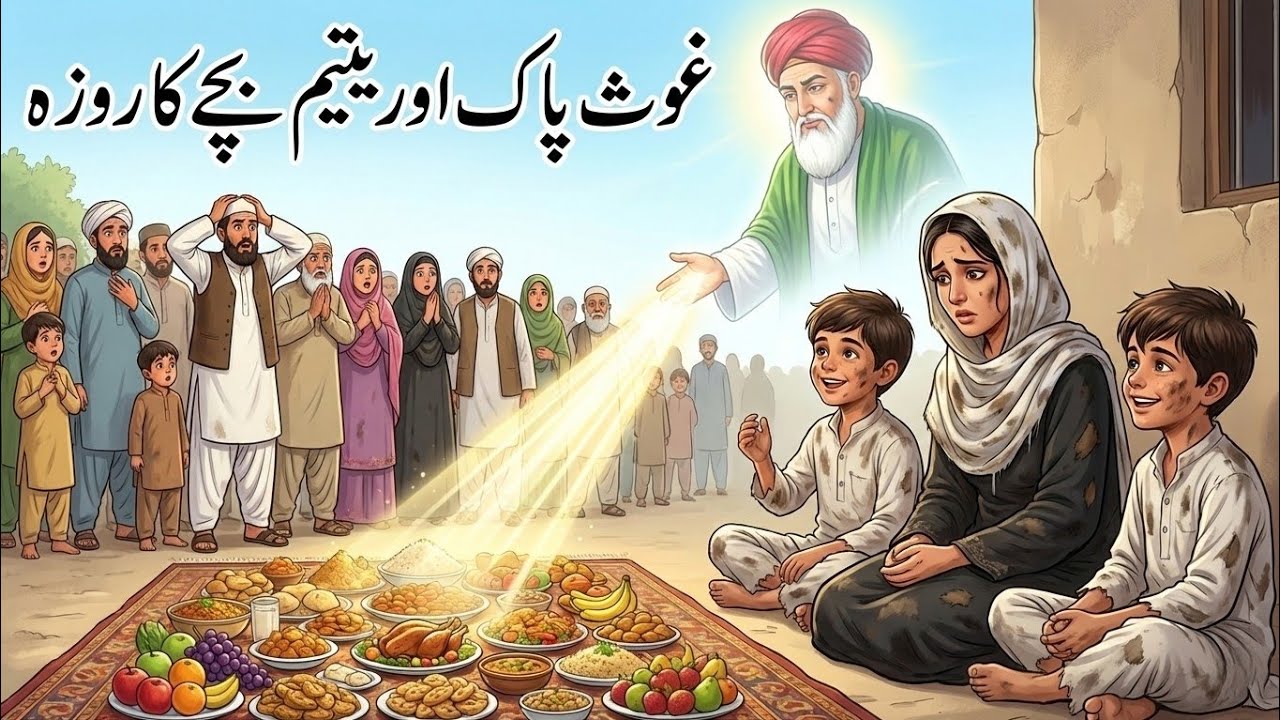 Do Yateem Bachho Ka Roza And Peer Ghous Pak Ki Karamat // Shiekh Abdul Qadir Jilani Stories Waqiaat