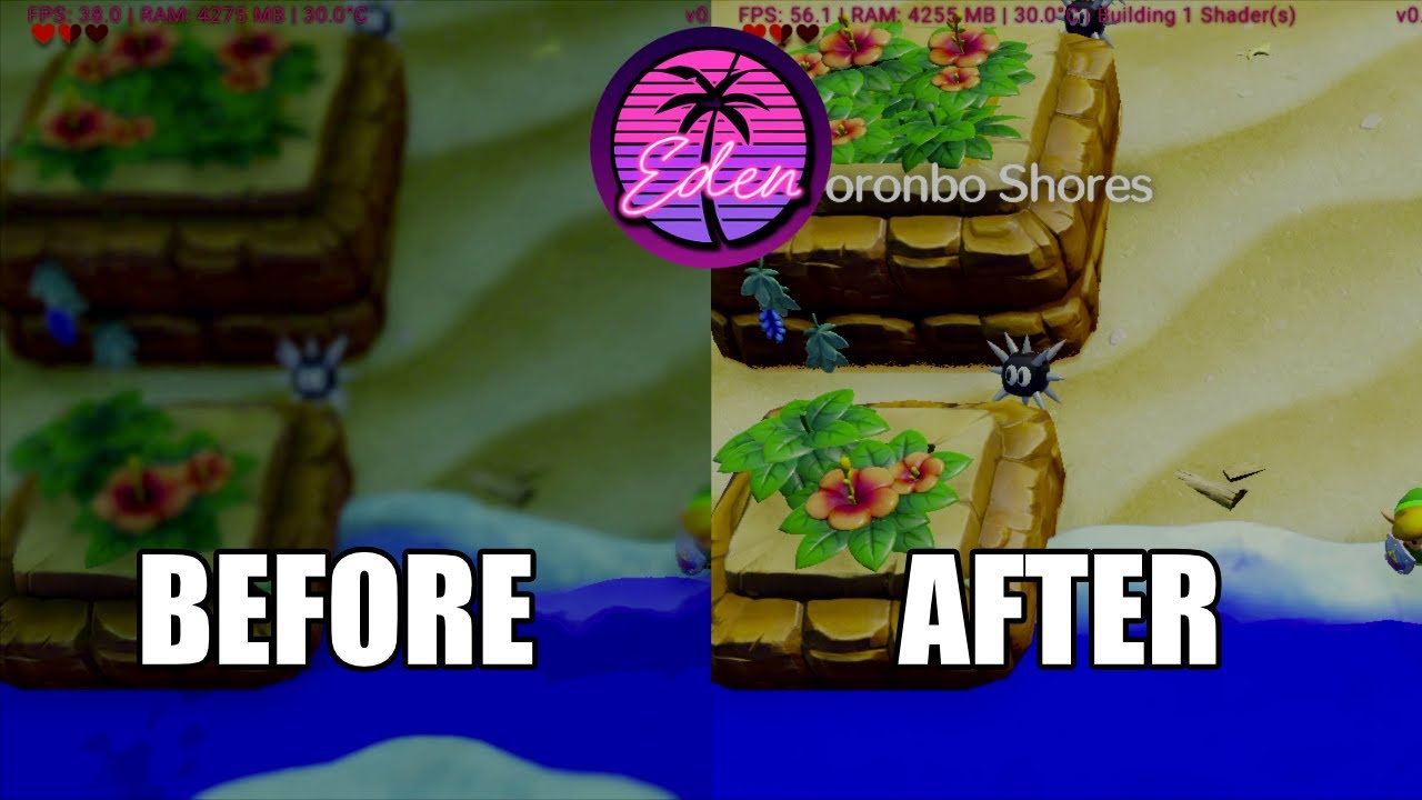 Quick Guide: Fix Zelda: Link’s Awakening Flickering and Blurriness on Eden Emulator