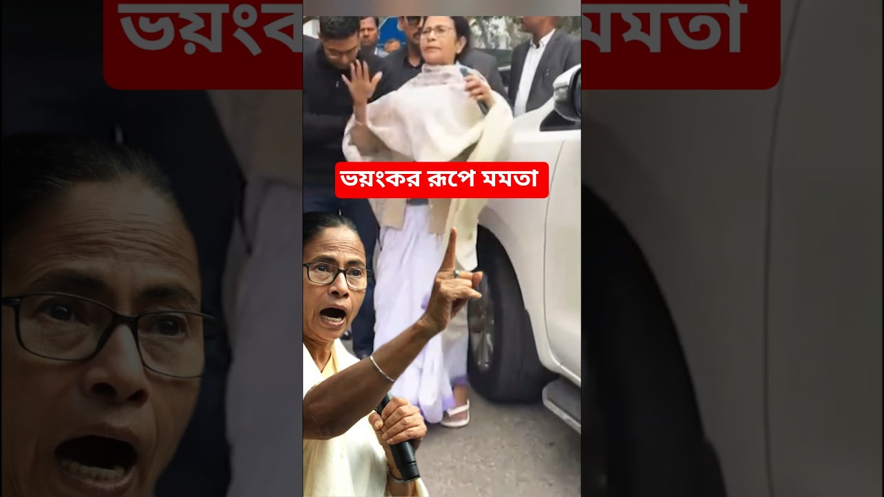 ভয়ংকর রূপে মমতা 😯 | Mamata Banerjee meet to Election Commission 