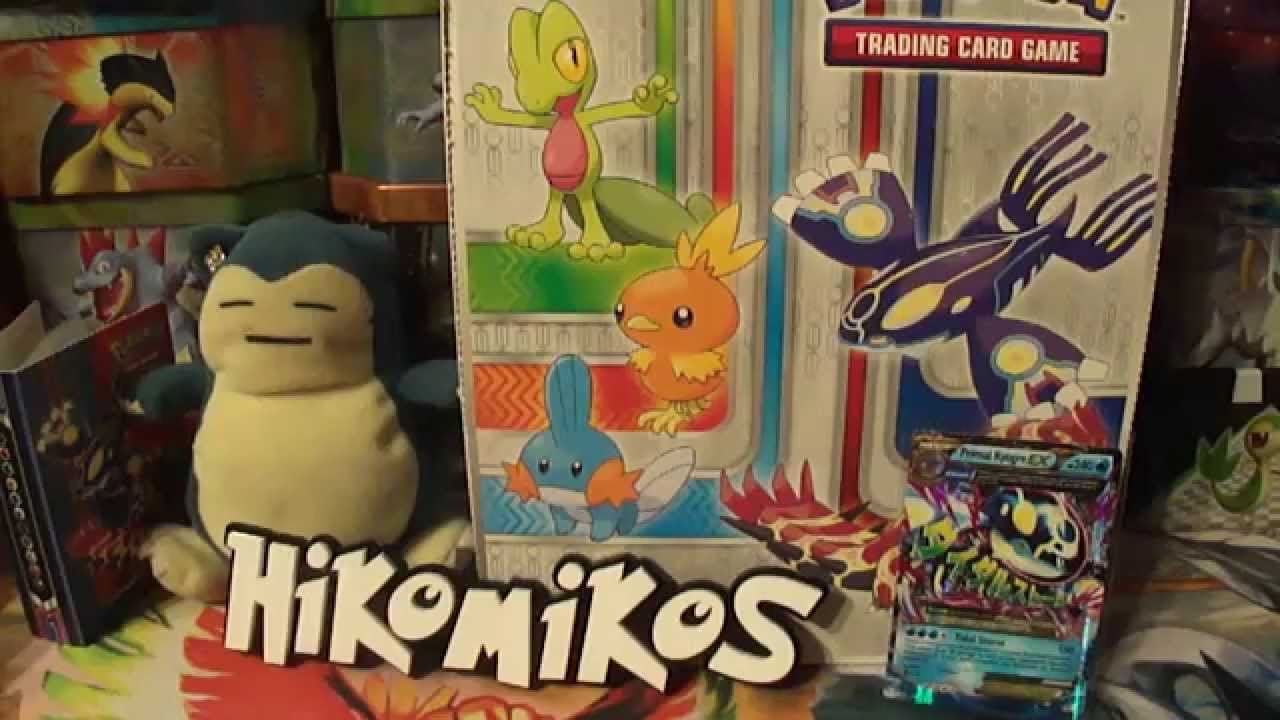 Mini Album na 60 kart + Booster XY5 (Primal Groudon!?)