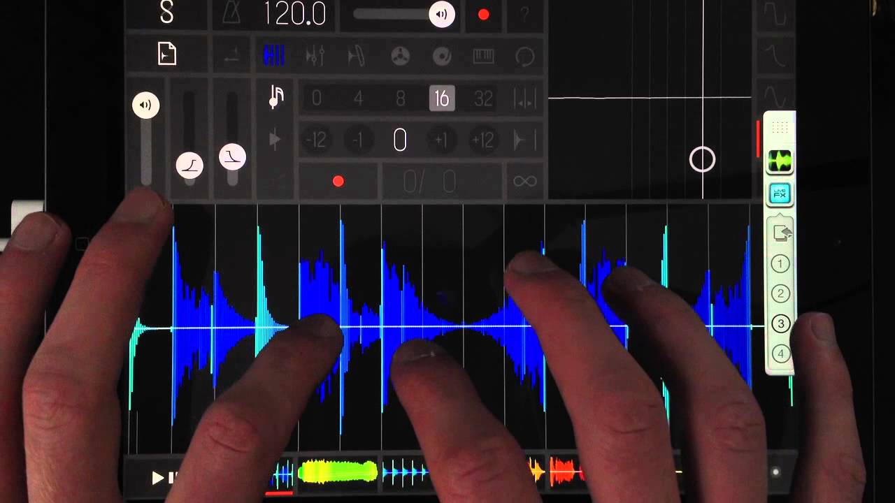 Samplr + LiveFX + AudioBus - African beat