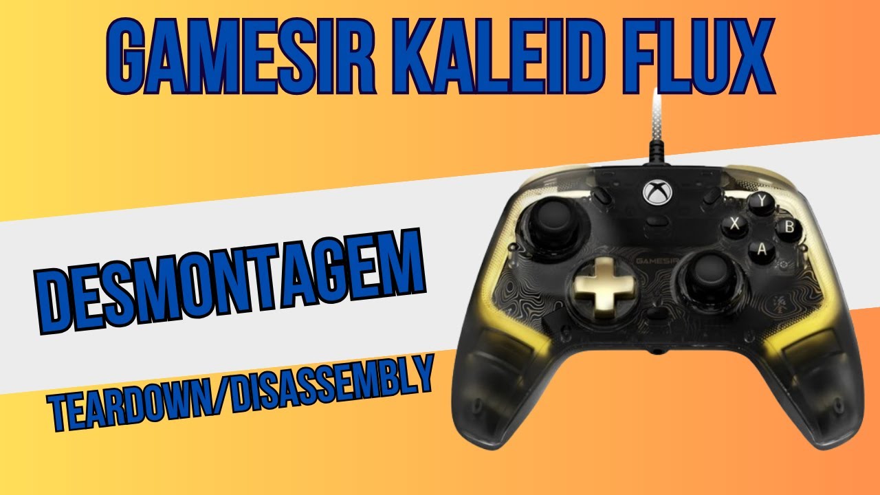 Desmontagem Gamesir Kaleid Flux ( teardown / disassembly)