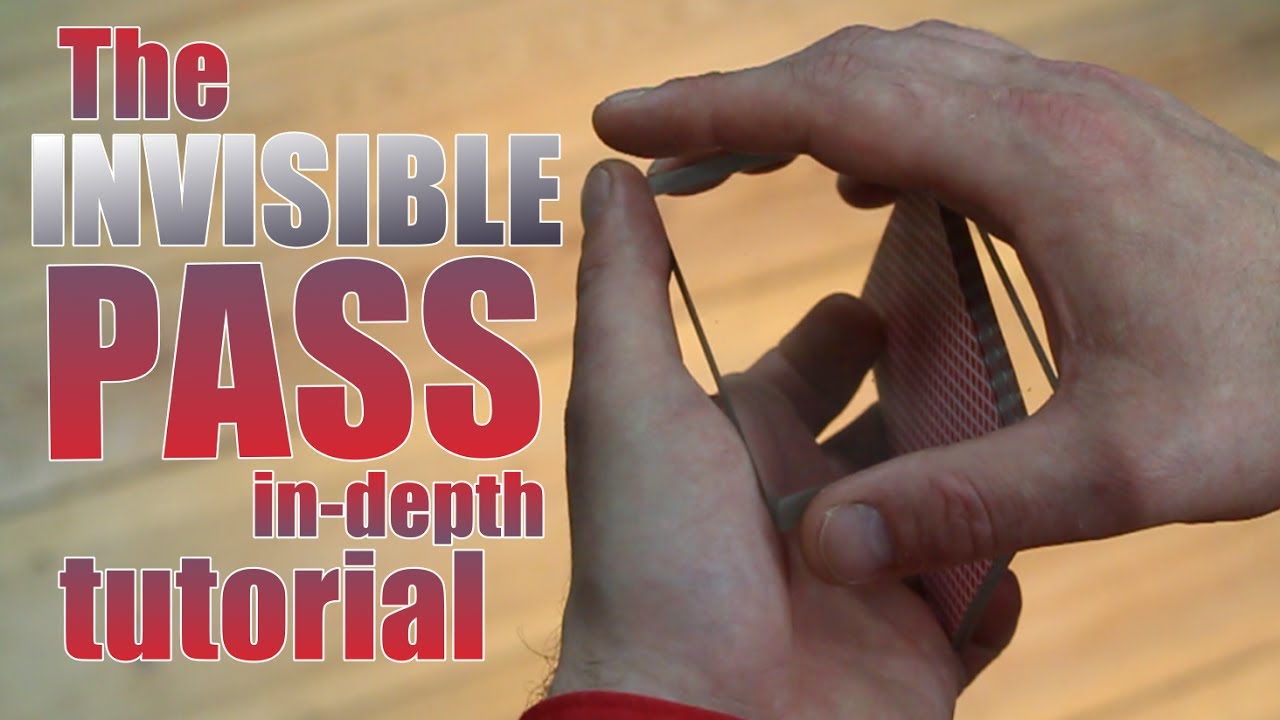 Best card control sleight tutorial revealed Invisible turn over pass / Herrmann pass tutorial