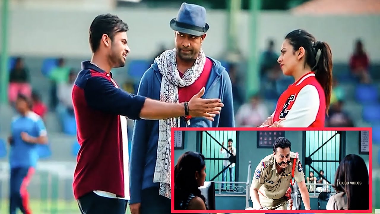Sai Dharam Tej,  Rakul Preet Singh & Pruthviraj Police Station Funny Comedy Scene | @TeluguVideoZ