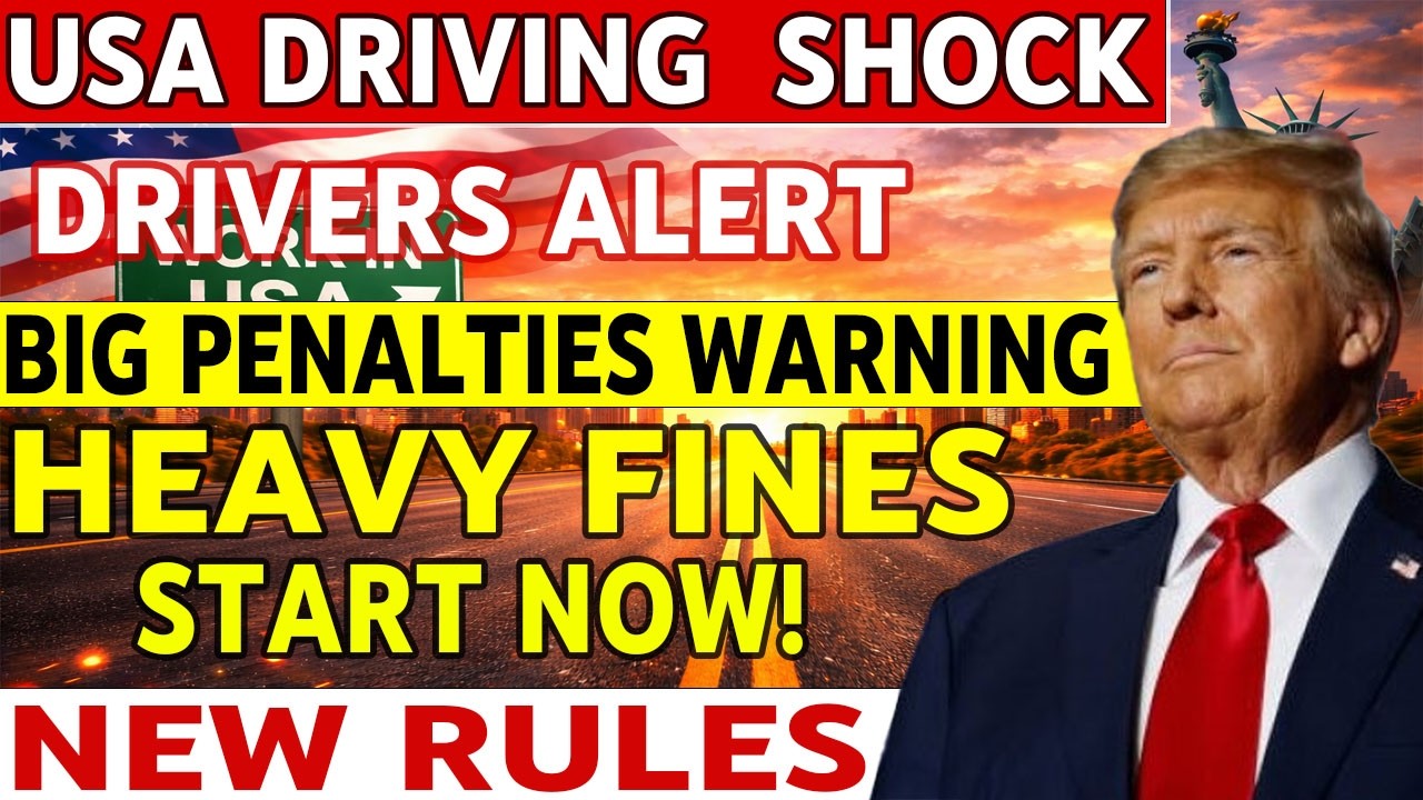 ❗ USA Driving Update April 2026 | New Restrictions & Penalties | Important Alert Inside