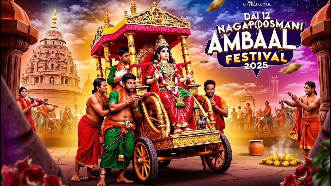 💫 Day 12: Vasanta utsavam | Enfield Nagapooshani Ambaal Festival 2025 |London🌺