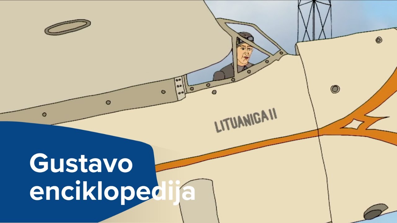 LRT VAIKAI. Gustavo enciklopedija | Skrydis per Atlantą