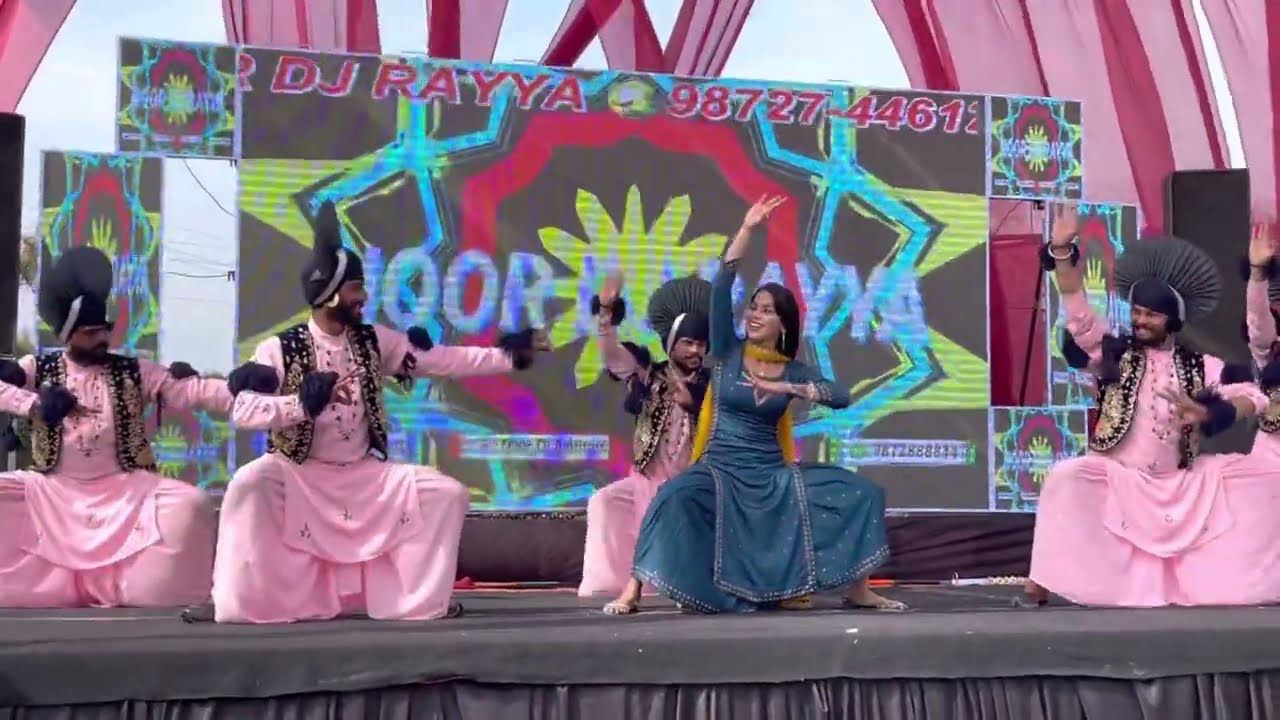 ਗੱਭਰੂ ਨਚਾਊਣ ਗੋਰੀਆ | Best Bhangra Performance By Bhangra Queen Jasnoor | Noor Dj Rayya Amritsar