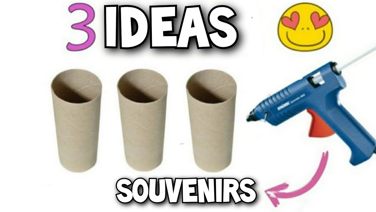 3 Easy to Make Toilet Paper/DIY Roll Souvenir Ideas