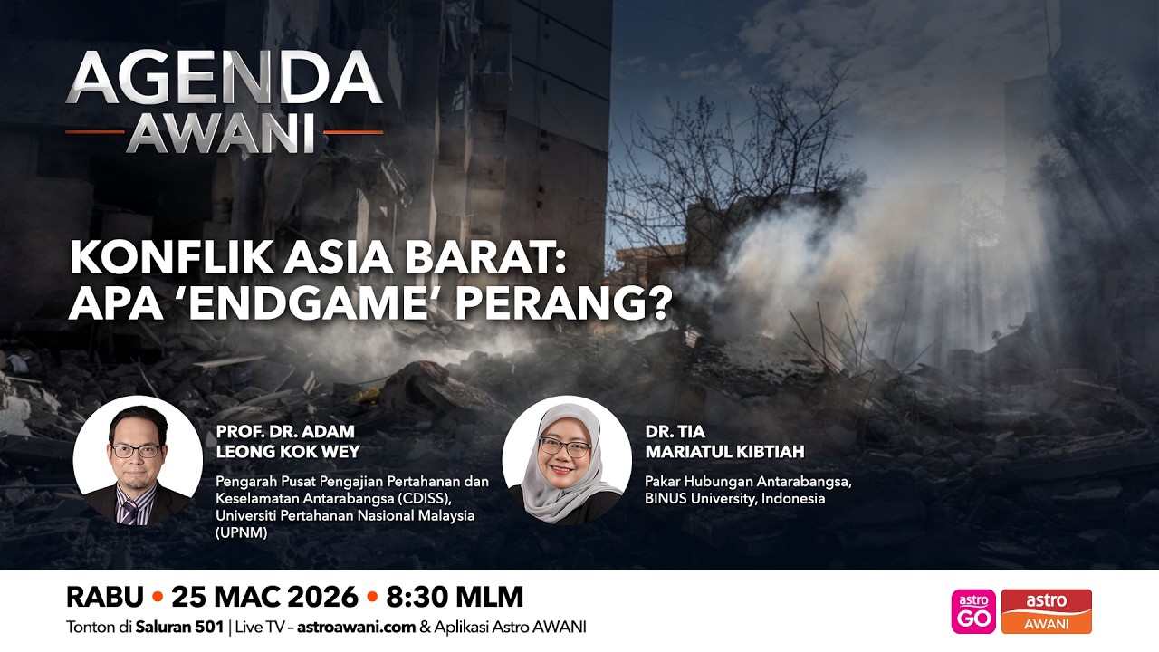 Agenda AWANI: Konflik Asia Barat | Apa &lsquo;Endgame&rsquo; Perang?