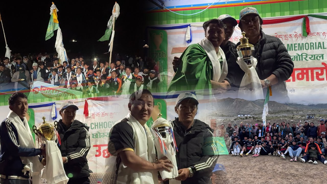 7th Lo choegyal jigme memorable cup 2025 ( price distributing ￼) last night 
