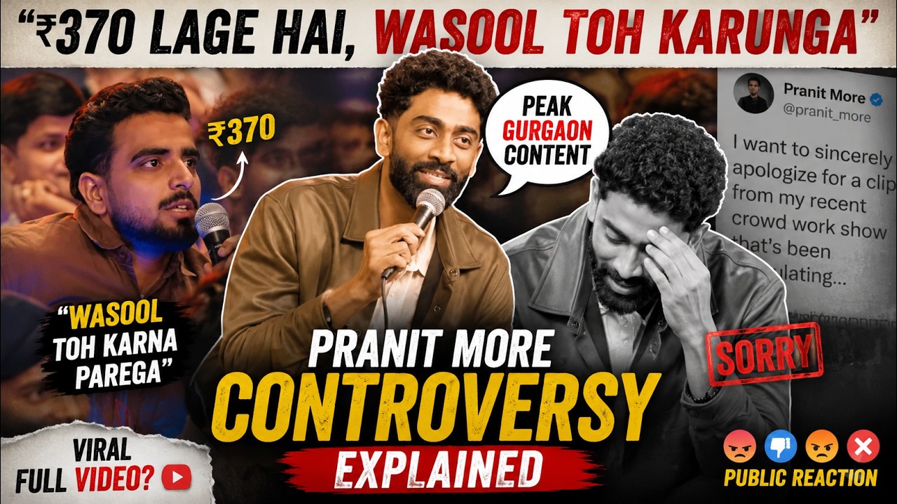 Spent 370, So I'm Getting My Money's Worth | Pranit More crowd work controversy explained | Prani...