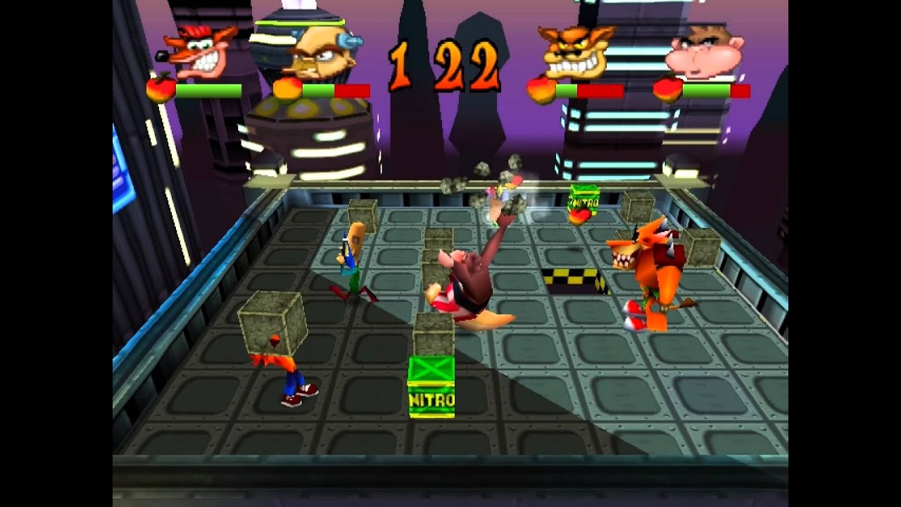 Crash Bash Space Bash Gameplay HD
