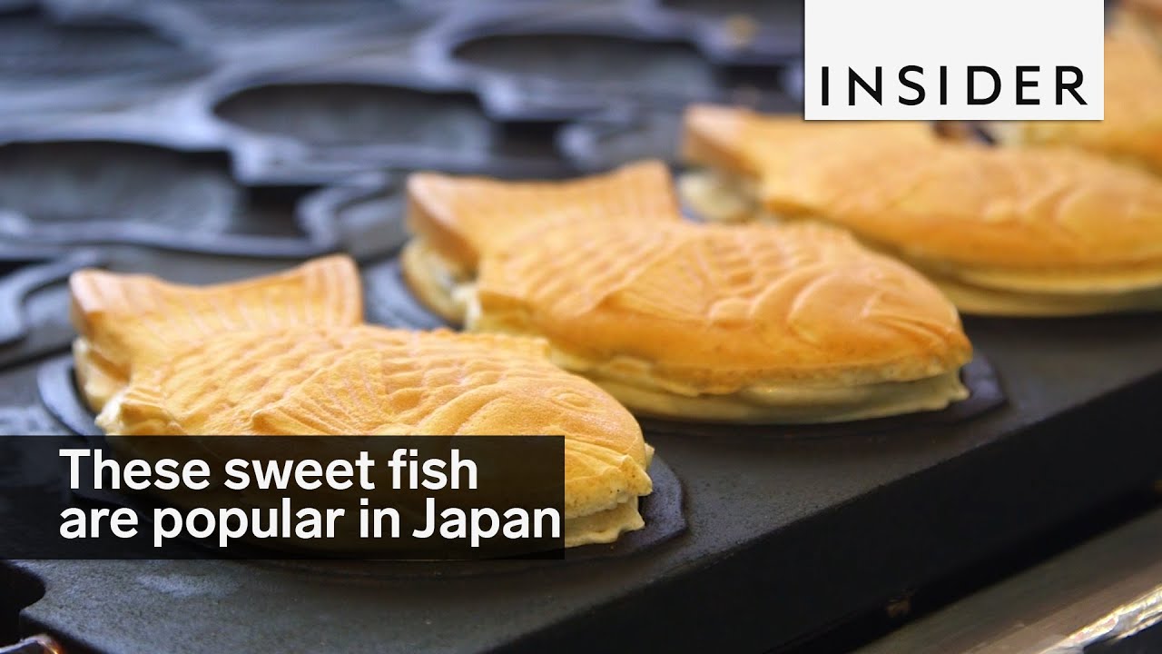 These sweet fish are a popular street food snack in Japan