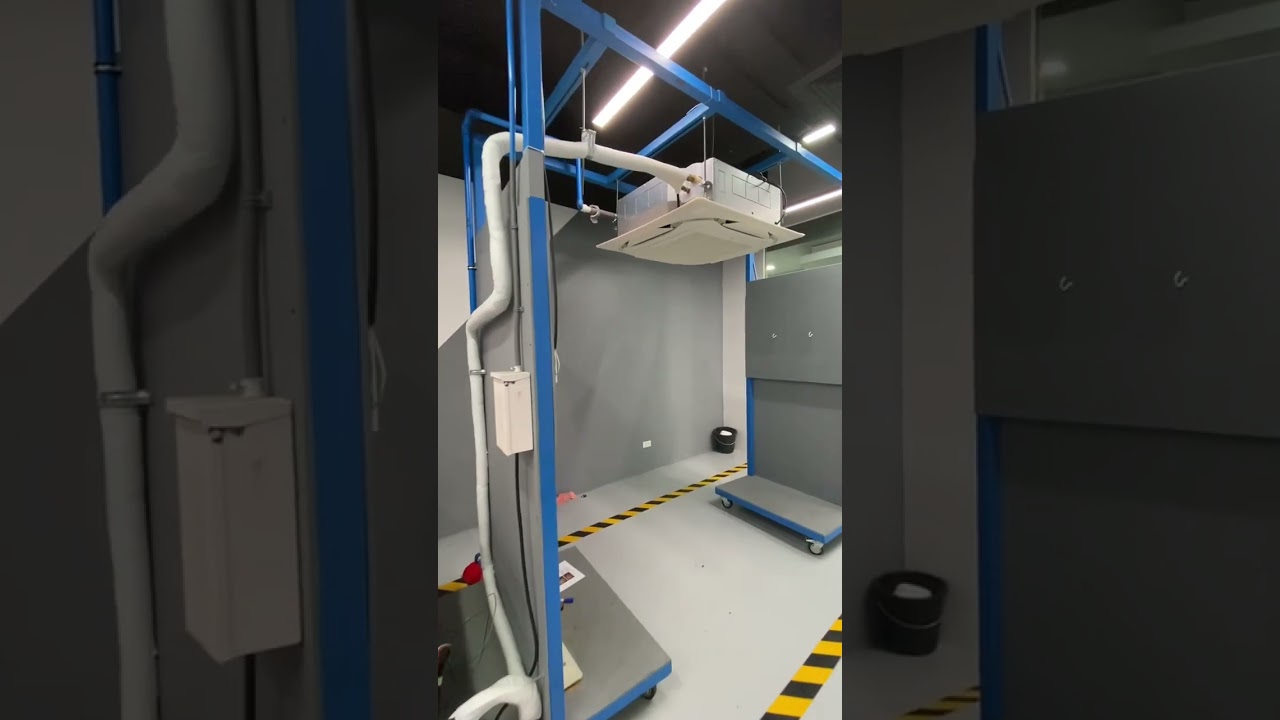 Air-con ceiling cassette installation guide. #alps101 #airconditioning #shortvideo #cooling Ctto:🔊
