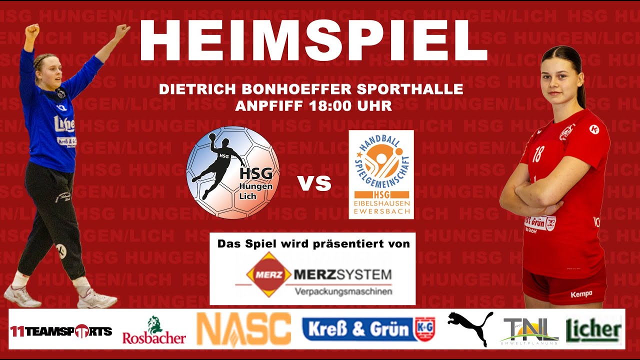 HSG Hungen/Lich vs. HSG Eibelshausen/Ewersbach