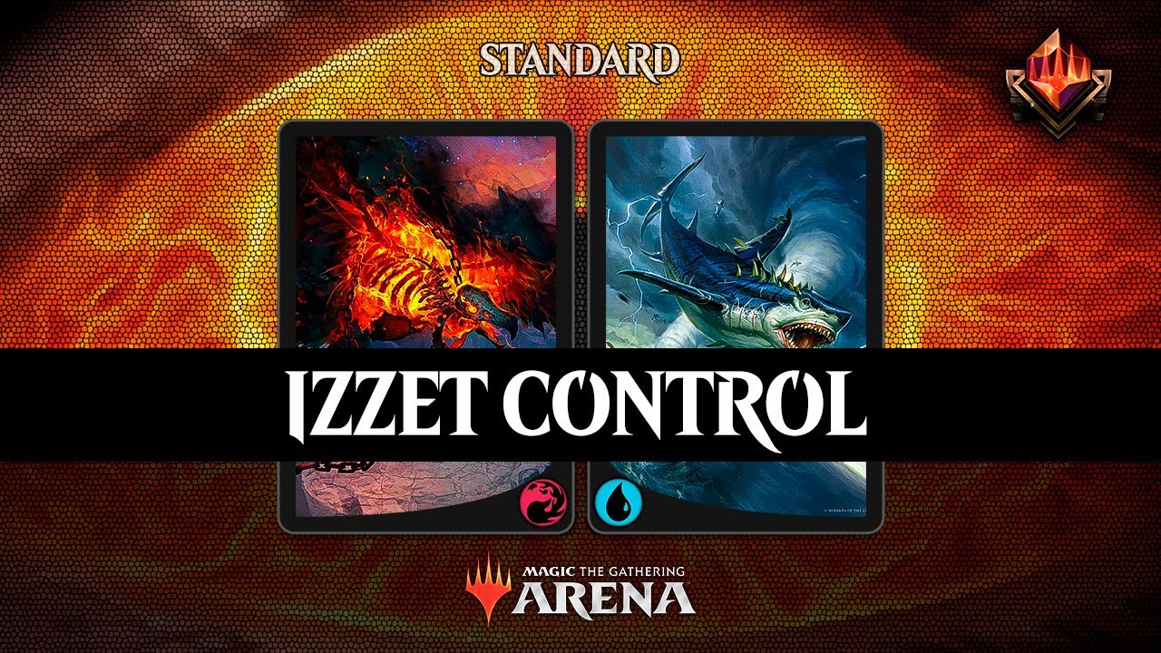 Mythic Rank. Izzet Control. Zendikar Rising  | MTG Arena | Bo1