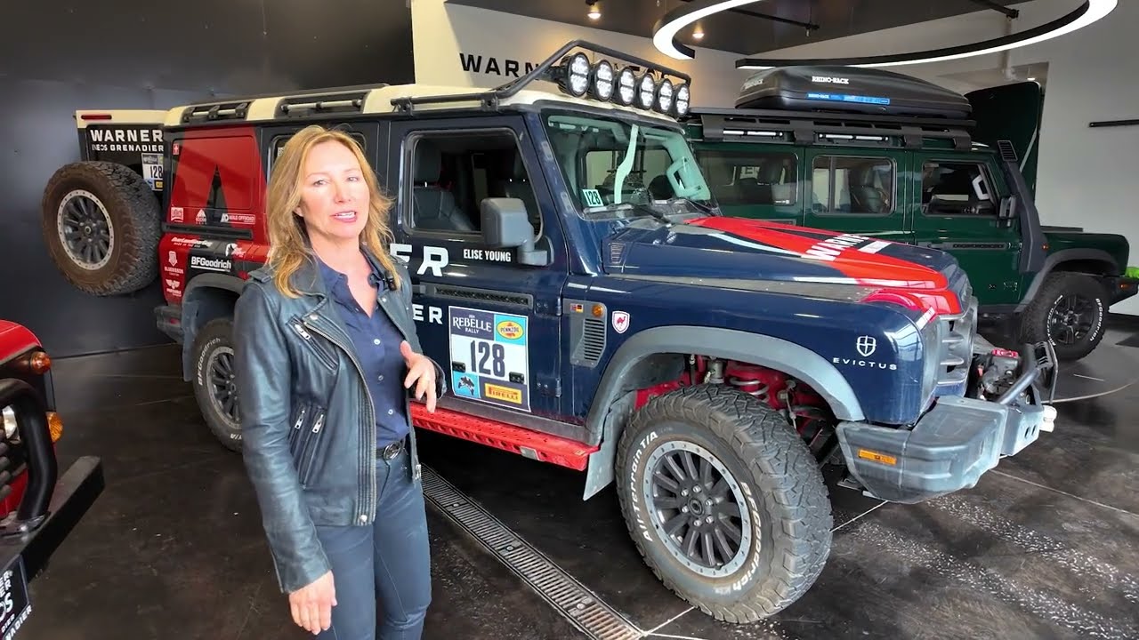 Warner Customs Garage - "Helga" the 2024 Rebelle Rally Grenadier tour with Susan