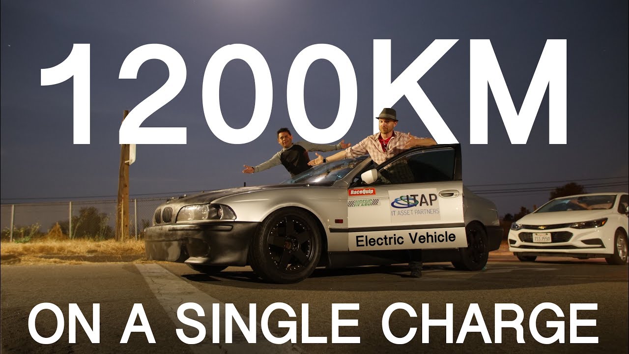 World Record Shattered! EV Range - (1,204+) KM @ Highway Speeds - Set on 7/07/2017