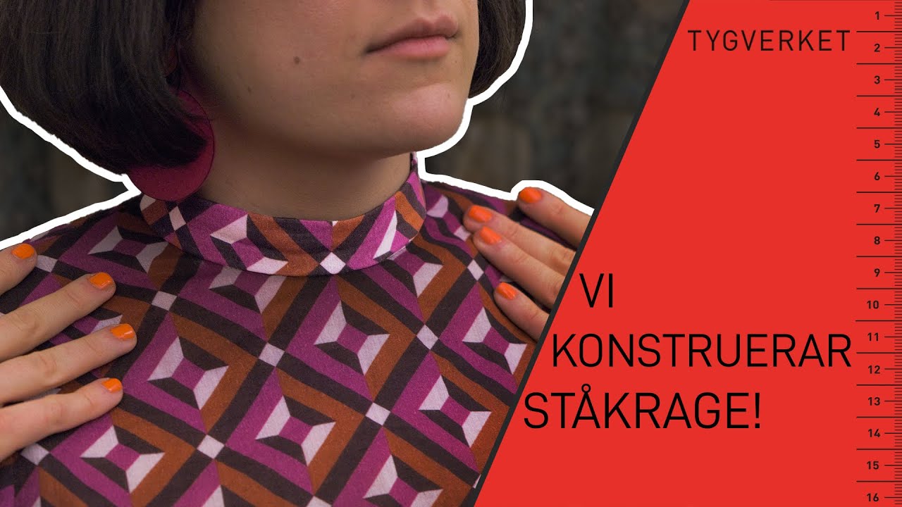 Mönsterkonstruktion: Konstruera en ståkrage /halvpolo