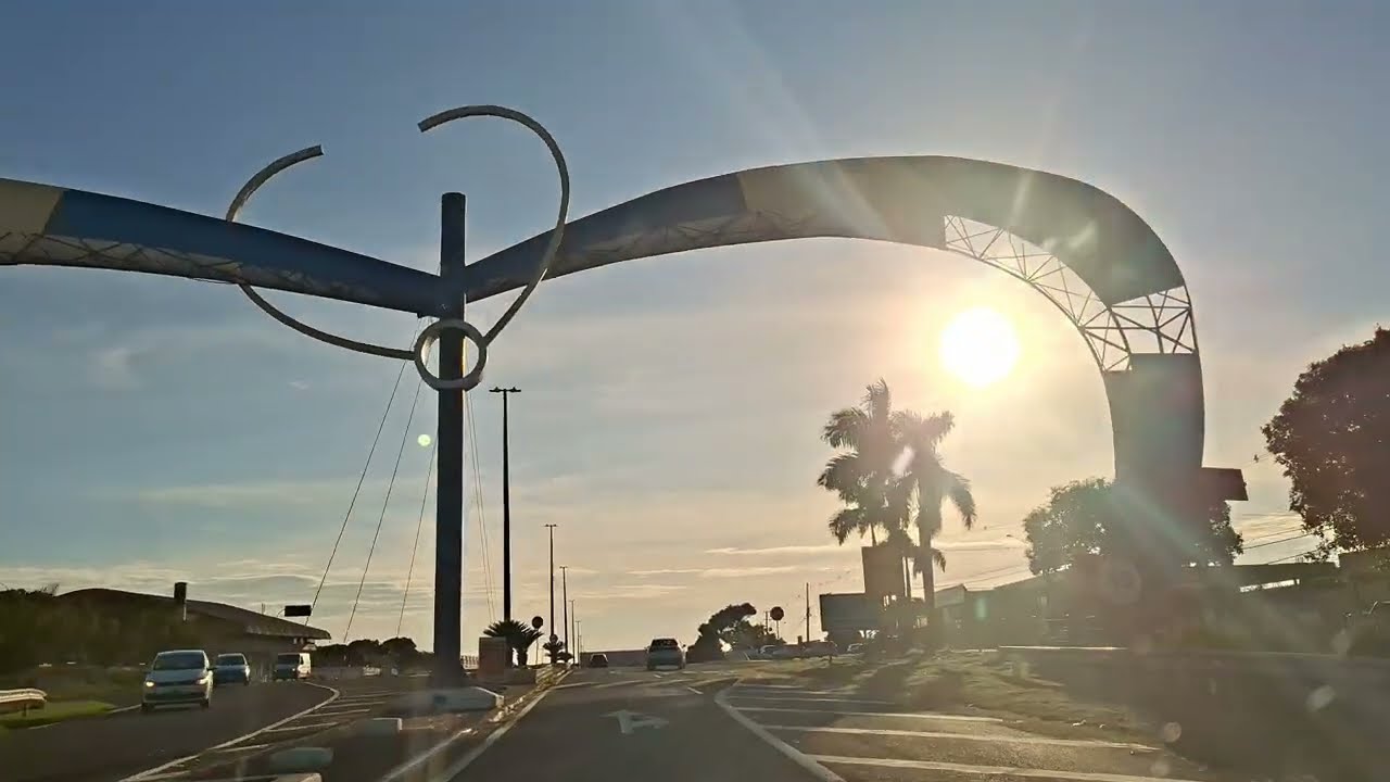 Driving in Road Pompéia, SP #brazil #travel #cidadesdobrasil #city #worldcities #ontheroad #highway