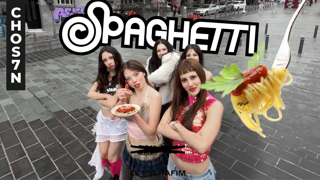 [KPOP IN PUBLIC TÜRKİYE] LE SSERAFIM(르세라핌) - 'SPAGHETTI' Dance Cover by CHOS7N