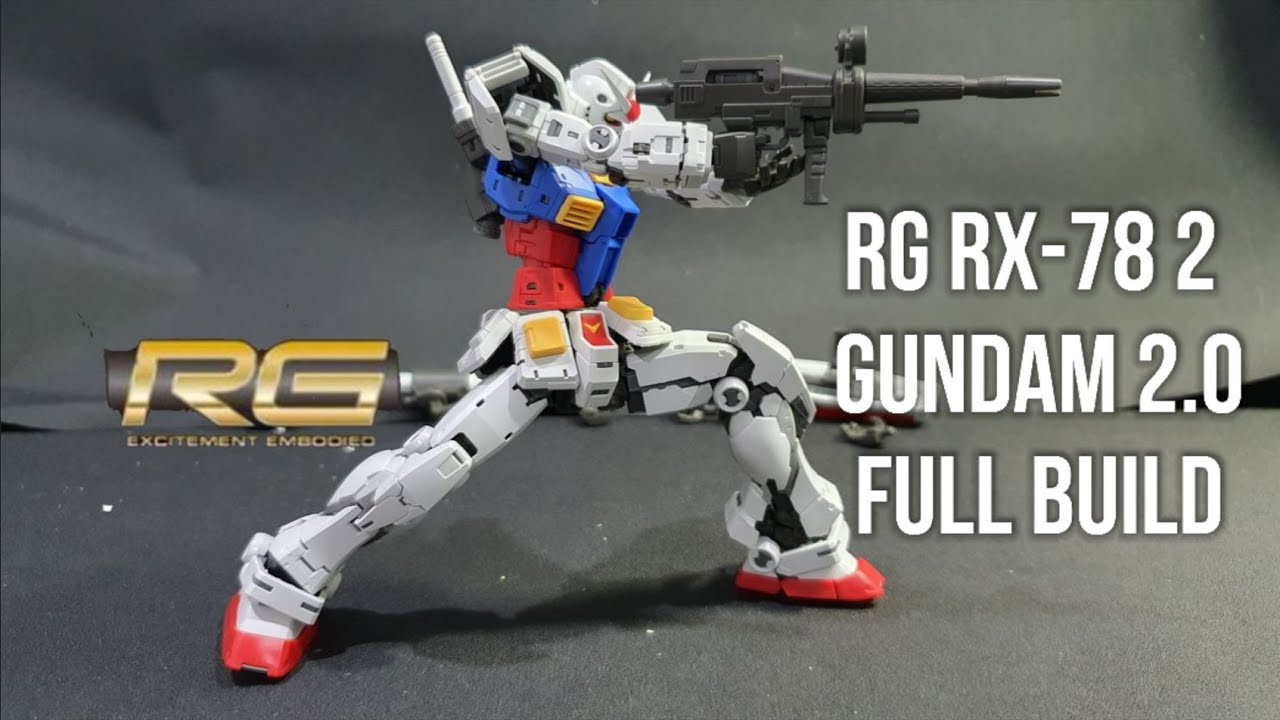 RG RX 78 2 GUNDAM 2 0 FULL BUILD / review / 조립 리뷰