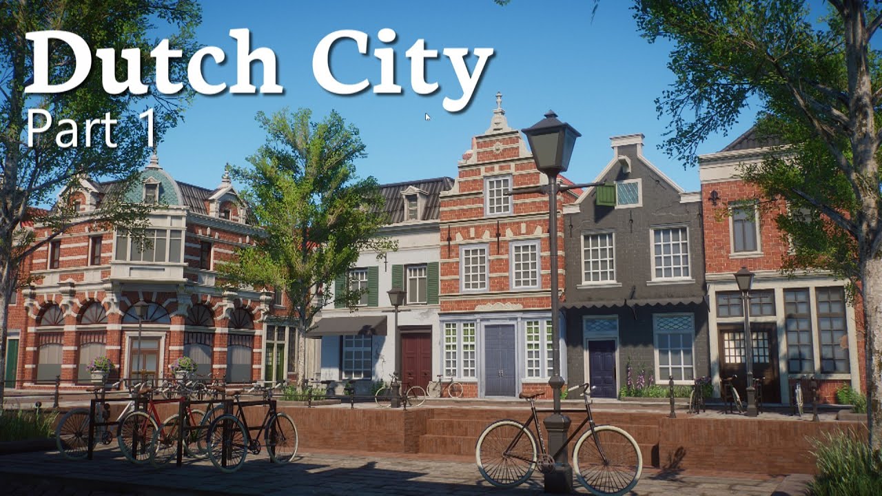 Planet Zoo - Dutch City (Part 1) - Street Facades