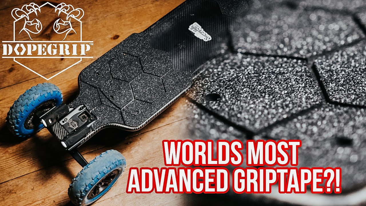 DOPE GRIP / WORLDS MOST ADVANCED GRIPTAPE? / INSTALLATION + FIRST RIDE