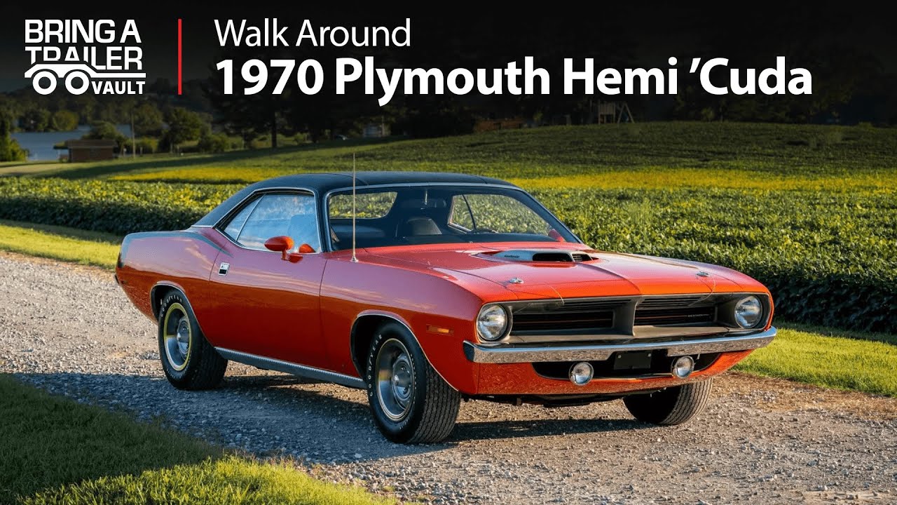 1970 Plymouth Hemi &rsquo;Cuda Coupe Walk Around | Bring a Trailer