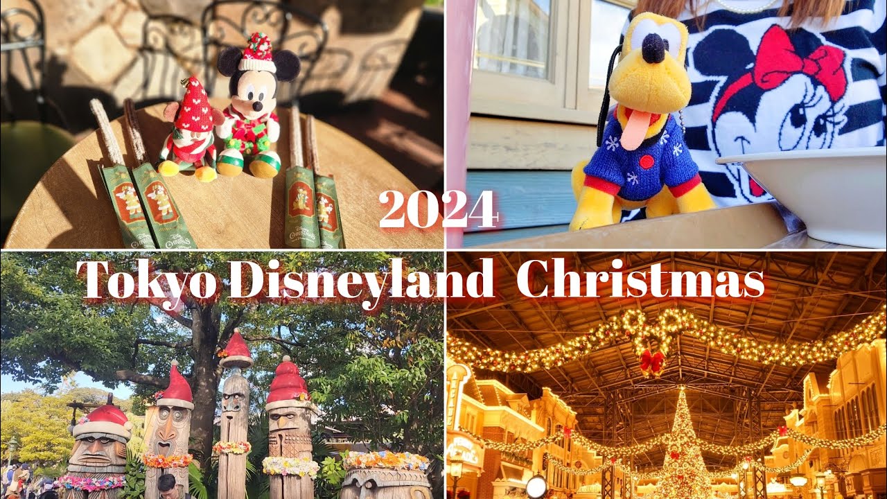 とある日曜日🎄クリスマスディズニーランドVlog 🎅めちゃ混んでたけど楽しかった❤️