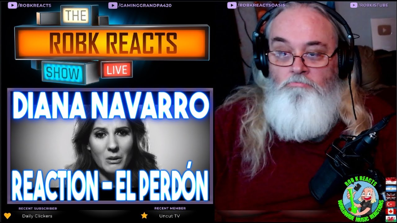 Diana Navarro Reaction Spanish - El perdón - First Time Hearing - Requested